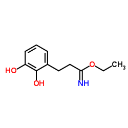 Benzenepropanimidic acid, 2,3-dihydroxy-, ethyl ester (9CI) structure