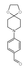 4-(1,4-DIOXA-8-AZASPIRO[4.5]DEC-8-YL)BENZENECARBALDEHYDE Structure