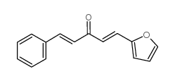 1-(2-FURYL)-5-PHENYL-1,4-PENTADIEN-3-ONE结构式