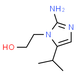 Imidazole-1-ethanol, 2-amino-5-isopropyl- (8CI)结构式