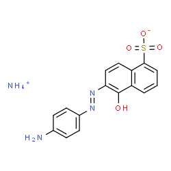 ammonium 6-[(4-aminophenyl)azo]-5-hydroxynaphthalene-1-sulphonate picture