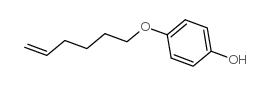 6-(4'-Hydroxyphenoxy)-1-hexene structure