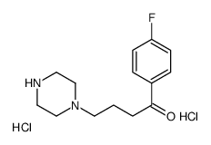 1-(4-FLUORO-PHENYL)-4-PIPERAZIN-1-YL-BUTAN-1-ONE DIHYDROCHLORIDE structure