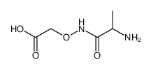 Acetic acid,[(2-aminopropionamido)oxy]- (7CI) structure