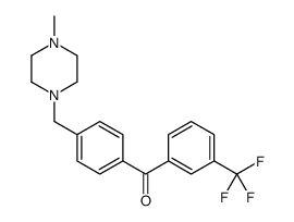 4'-(4-METHYLPIPERAZINOMETHYL)-3-TRIFLUOROMETHYLBENZOPHENONE picture