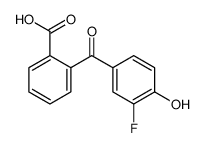 2-(3-fluoro-4-hydroxybenzoyl)benzoic acid Structure