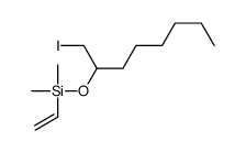 ethenyl-(1-iodooctan-2-yloxy)-dimethylsilane Structure