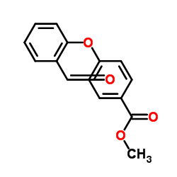 Methyl 4-(2-formylphenoxy)benzoate Structure