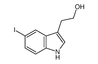 2-(5-Iodo-1H-indol-3-yl)ethanol Structure