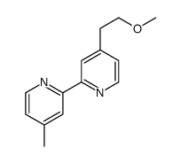 2-[4-(2-methoxyethyl)pyridin-2-yl]-4-methylpyridine Structure