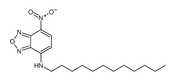 N-dodecyl-4-nitro-2,1,3-benzoxadiazol-7-amine Structure