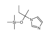 2-imidazol-1-ylbutan-2-yloxy(trimethyl)silane Structure