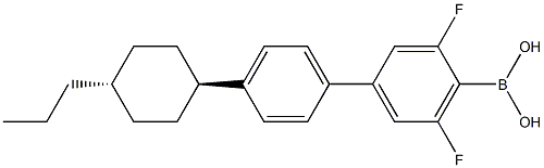 B-[3,5-Difluoro-4'-(trans-4-propylcyclohexyl)[1,1'-biphenyl]-4-yl]boronic acid picture