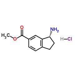 (R)-methyl 3-amino-2,3-dihydro-1H-indene-5-carboxylate hydrochloride picture