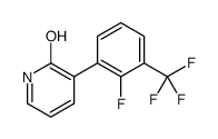 3-[2-fluoro-3-(trifluoromethyl)phenyl]-1H-pyridin-2-one Structure