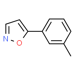 Isoxazole, 5-(3-methylphenyl)- (9CI)结构式