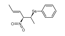 ((2S,3S,E)-3-nitrohex-4-en-2-yl)(phenyl)selane Structure