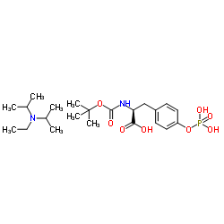 Boc-L-Tyr(PO3H2)-OH DIPEA结构式