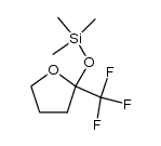 2-(trifluoromethyl)-2-((trimethylsilyl)oxy)tetrahydrofuran结构式