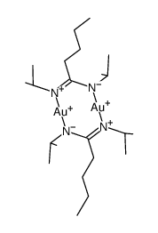 [Au(NiPr)2CnBu]2 Structure