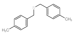 Benzene,1,1'-[thiobis(methylene)]bis[4-methyl- Structure