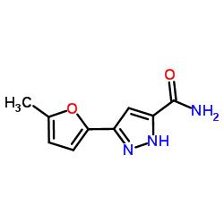 3-(5-Methyl-2-furyl)-1H-pyrazole-5-carboxamide图片