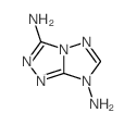 1,3,4,6,8-pentazabicyclo[3.3.0]octa-2,4,7-triene-2,6-diamine结构式