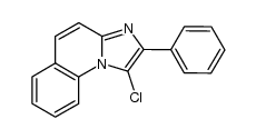 2-Phenyl-1-chloroimidazo[1,2-a]quinoline Structure