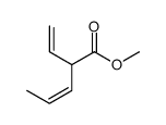 methyl 2-ethenylpent-3-enoate Structure