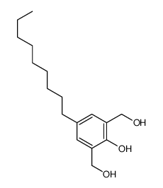 2,6-bis(hydroxymethyl)-4-nonylphenol结构式