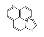 Quinoline,4-[2-(2-thienyl)ethenyl]- structure