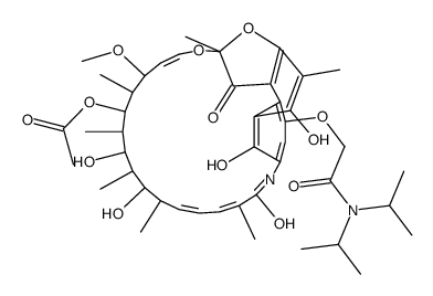 4-O-[2-(Dipropylamino)-2-oxoethyl]rifamycin picture