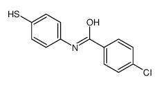 4-chloro-N-(4-sulfanylphenyl)benzamide Structure