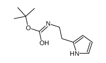 Carbamic acid, [2-(1H-pyrrol-2-yl)ethyl]-, 1,1-dimethylethyl ester (9CI) Structure