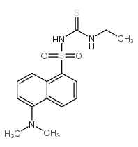 N-DANSYL-N'-ETHYLTHIOUREA Structure
