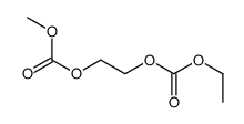 2-ethoxycarbonyloxyethyl methyl carbonate结构式