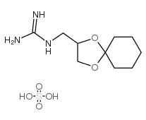 硫酸胍那决尔结构式