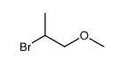 Propane, 2-bromo-1-methoxy- Structure