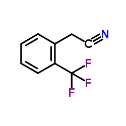 邻三氟甲基苯乙腈结构式