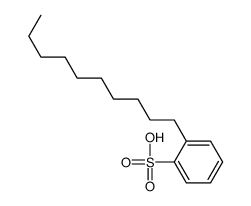 2-decylbenzenesulfonic acid Structure