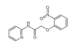 2-(2-nitrophenoxy)-N-(pyridin-2-yl)acetamide结构式