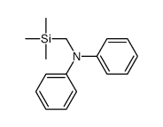 N-phenyl-N-(trimethylsilylmethyl)aniline Structure