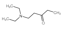 3-Pentanone,1-(diethylamino)-结构式