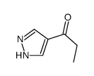 1-(1H-pyrazol-4-yl)propan-1-one structure