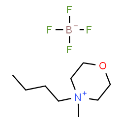 N-甲基,丁基吗啉四氟硼酸盐结构式