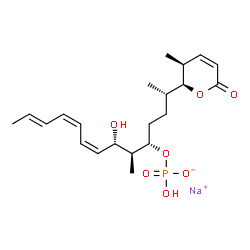 Cytostatin (sodium salt) Structure