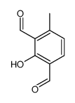 2-hydroxy-4-methylbenzene-1,3-dicarbaldehyde Structure