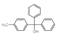 Benzenemethanol,4-methyl-a,a-diphenyl- Structure