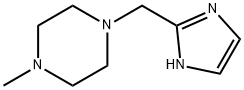 2-[(4-methyl-1-piperazinyl)methyl]imidazole Structure