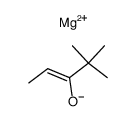 Magnesium; (E)-4,4-dimethyl-pent-2-en-3-olate结构式